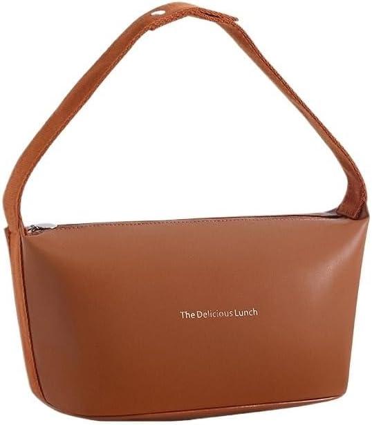 lunchbag Insulated Lunch Bag for Women & Adults Leakproof & Portable Easy to Clean Food Handbag for Picnic Office Beach Lunch Pack(Coffee)