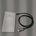 Warrky 4K 60Hz USB C to HDMI Cable 3.3ft [Anti-Interference Gold-Plated Plugs] Aluminum Type-C to HDMI 2.0 Cord, Thunderbolt 3/4/5 Compatible for iPhone 15/16 Series, MacBook, iMac, iPad Pro, Galaxy