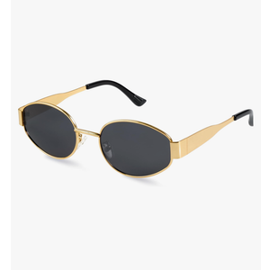 livho 2025 Trendy Oval Sunglasses - Stylish Polarized Shades for Everyday - Retro Metal Frames