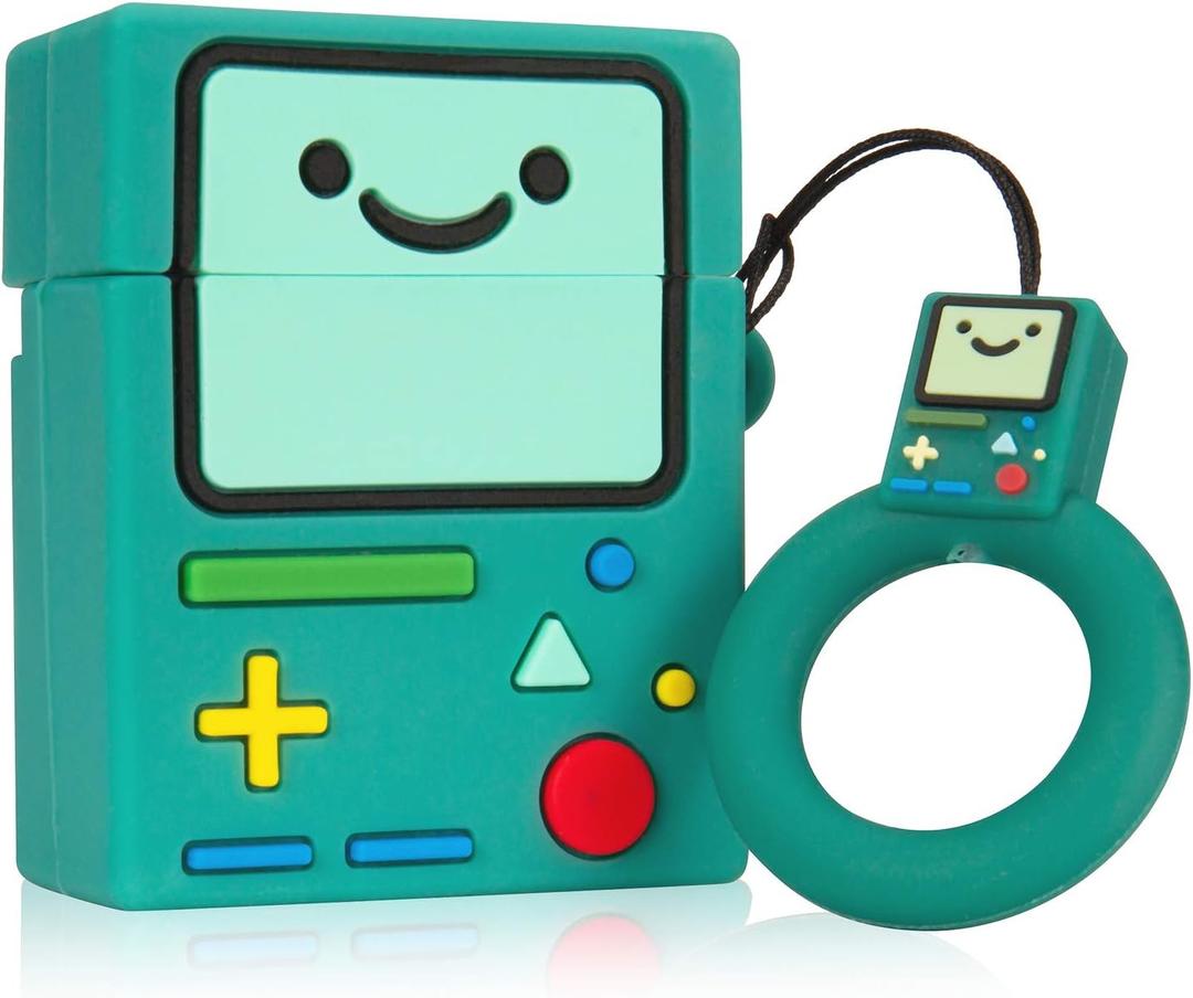 Oqplog for Airpod 2/1 Case, Cartoon Design Cute 3D Funny Kawaii for Airpods 1st 2nd Soft Silicone Cover Fashion Cool Fun Character Unique Air Pods Cases for Girls Women Boys Girly Teen