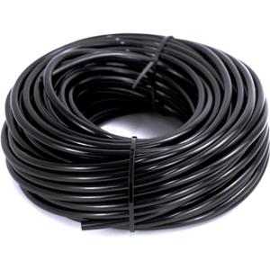 100ft 1/4 inch Blank Drip Irrigation Tubing,1/4 Irrigation Tubing Drip Irrigation Parts Drip Line Irrigation Hose for Drip Irrigation System, Garden Watering Tube Line for Garden Irrigation System