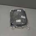 Insulated Lunch Box Dual Compartment Lunch Bag Leakproof Cooler for Men Women with Adjustable Strap,for Work, Picnic, Beach, Camping, TravelBlack Grey-12L