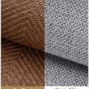 Color&Geometry Ultra Thin Indoor Door Mat 24"x36", Machine Washable Front Door Mat Non Slip, Low Profile Entrance Mat Indoor, Absorbent Carpet for Inside, Entry, Entryway, Classic Brown (FOLD)
