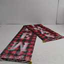 Ivenf Christmas Decorations Outdoor Yard Front Porch Sign Set, Red Black Buffalo Plaid Door Banner, Hanging Merry Christmas Decorations for Home, Indoor Outdoor Xmas Decor Wall Front Door Yard Garage