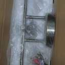 Indoi Bathroom Light Fixtures, 3-Light Brass Vanity Light, Black Bathroom Lights Over Mirror with Clear Glass Shade, Wall Sconces for Mirror Bedroom Living Room Hallway