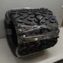 Heavy Duty 6PR 25x8x12 ATV Tires, Set of 2, Tubeless Four Wheeler & Mud Trail UTV Tires, All-Terrain Quad Tires for Sand, Rock & Gravel, Puncture Resistant, Fits 12" Rims