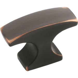 Amerock | Cabinet Knob | Oil Rubbed Bronze | 1-1/2 inch (38 mm) Length | Conrad | 1 Pack | Drawer Knob | Cabinet Hardware