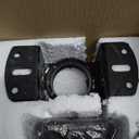 52 Inch Farmhouse Ceiling Fan with Light and Remote, Black and Gold Industrial Caged Ceiling Fans with 6 Speed Reversible Motor and Dual Finish 5 Blades, Rustic Ceiling Fan for Living Room, Bedroom