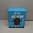 3L Stainless Steel Warm Mist Humidifier with Easy Clean and Warm Steam Function, Healthy Air Mist Humidifiers for Bedroom Living Room, with Sleep Mode and Auto-off Setting