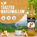 Syruvia Coffee Syrup, Toasted Marshmallow Flavored Syrup for Drinks, Lattes, and Desserts – 25.4 fl oz (EXP 01/02/27)
