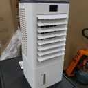 Portable Air Conditioners, Evaporative Air Cooler with Remote & LED Display, 120 Oscillation, 12H Timer, 3 Speeds & 4 Modes, 60W Energy-Efficient, Windowless Swamp Cooler for Bedroom Office Garage