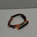 Upgraded AirTag Dog Collar, IP68 Waterproof Air Tag Dog Collar Holder, Reflective, Ultra-Durable, Comfortable Padded, Heavy Duty Dog Collars for Small Medium Large Dogs (L (14.8"-20.3"), Orange)