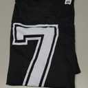 Number 7 Varsity Sports Team Jersey 7th Birthday 7 Years T-Shirt, 2XL