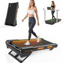 Walking Pad Treadmill with Auto Incline, Vitalwalk Wide Full Deck, 400lbs/350lbs Capacity, Portable Under Desk Treadmills for Home Office, 3.0HP Brushless, Vertical Space-Saving, Ambient Light