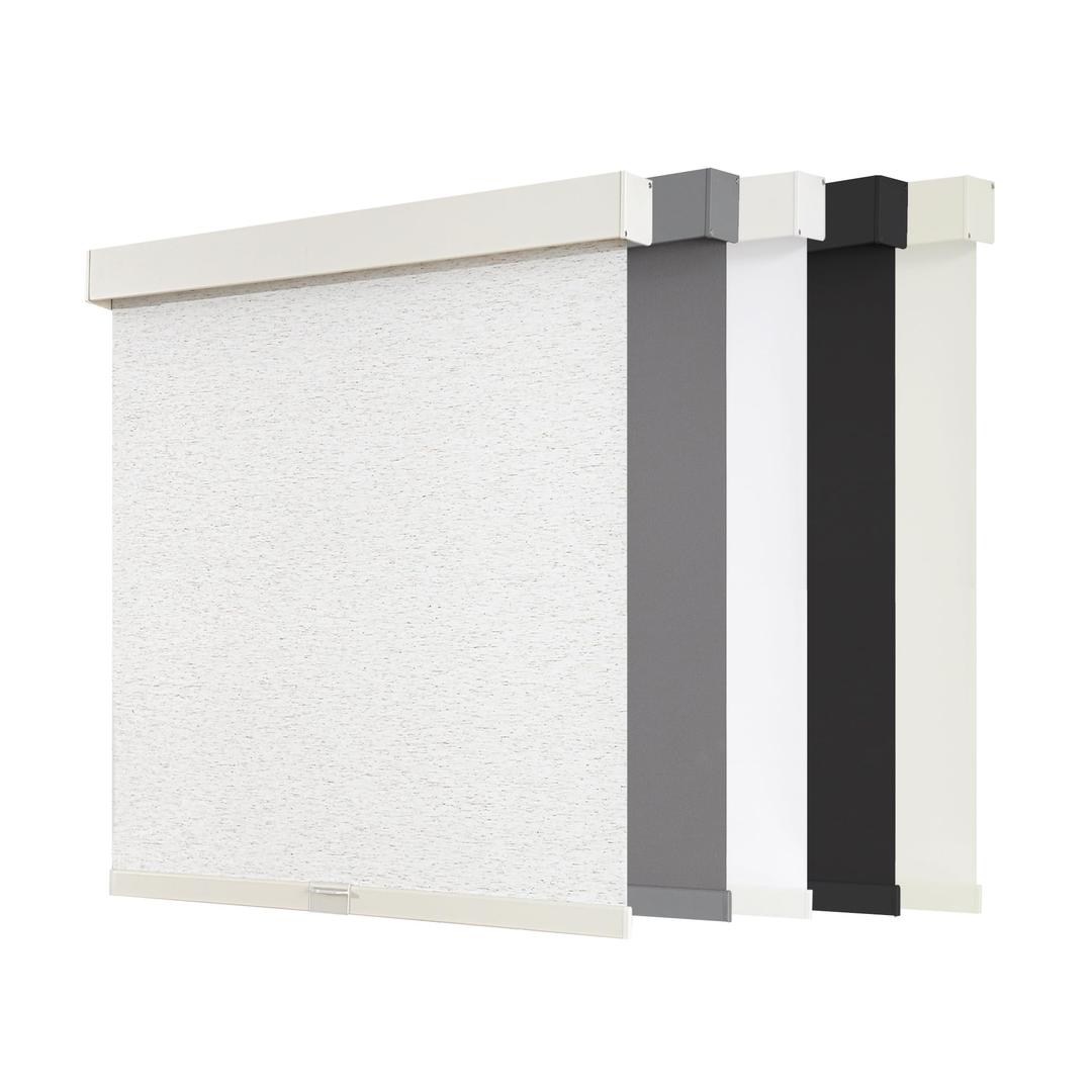 AOSKY Cordless Blackout Roller Shades, 46" W x 72" H, Linen Beige