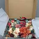 Lisuun Wedding Arch Flowers, Artificial Flowers for Decoration, Large Flower Swag for Boho Styles Wedding Ceremony Floral Decor - Pack of 2