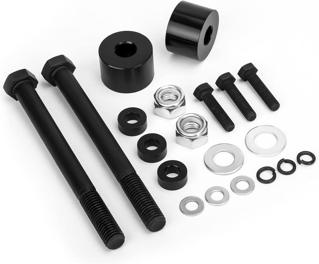 Diff Drop for 07-22 Tundra 4WD, KSP CNC Machined T6 Aircraft Billet Aluminum Differential Drop kit with skid plate drop spacer for Tundra 2007-2022 4WD