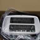 Toastmaster 2-Slice Toaster - Black with Stainless Steel - Kitchen Essential for Sandwich Bread & Breakfast Toast - Toaster with Wide Slots, High Rise Toast Lift & Cool-Touch Exterior