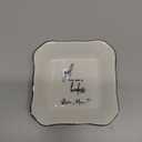 Daughter Gift From Mom, Ring Dish For Girl Daughter, White Ceramic Jewelry Dish, Personalized Trinket Tray, Mother And Daughter, Wedding Gift, Graduation Birthday Gift