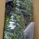 24" Faux Boxwood Plants Outdoor, Artificial Topiary Ball Trees Set of 2, UV Resistant Fake Potted Evergreen Realistic Greenery Bushes Shrubs for Outside Front Porch Planter Patio Indoor Decor 2ft Tall