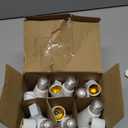 DEBAOBULB6 Pack Rechargeable Emergency Light Bulbs, Battery Powered LED Light Bulb 6000K Daylight E26 120 Volt 9W 60W Equivalent with 1200mAh for Home Power Outage Camping Hurricane