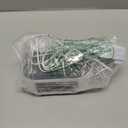 HOUSBAY Glow Small Alarm Clock Radio for Bedrooms with 7 Color Night Light, Dual Alarm, Dimmer, USB Charger, Battery Backup, Nap Timer, FM Radio with Auto-Off Timer for BedsideWhite