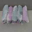 5 x Dog poop bag holder-2 in 1 Dog Waste Bag holder Comes with pet snack box for Leash Lightweight Pet Waste Bag DispenserEquipped with nylon rope and buckle (Excluding dog waste bag)(Green+Purple)