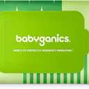 Babyganics Baby Wipes, Unscented Diaper Wipes, 5 packs