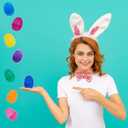 The Dreidel Company Fillable Easter Eggs 2.3" Inch Hinged Colorful Bright Plastic Easter Eggs, Perfect for Easter Egg Hunt, Suprise Egg, Easter Hunt, 2.3" Assorted Colors (100-Pack)