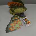 Mattel Games UNO Attack Jurassic World Domination Card Game for Kids & Family Night with Dinosaur Card Launcher, Lights & Sounds