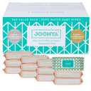 JOONYA Unscented Baby Wipes  Plant-Based, Fragrance-Free Bulk Diaper Wipes | Hypoallergenic, Non-Toxic & Biodegradable Wet Wipes for Sensitive Newborn Skin | 12 Packs of 80 Wipes (960 Total)