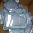 Snapware Glass & Plastic Mix Total Solution (16-Pack) Food Storage Containers Set, Meal Prep Containers with Plastic BPA-Free Lids & 4 Locking Tabs, Microwave, Dishwasher, and Freezer Safe