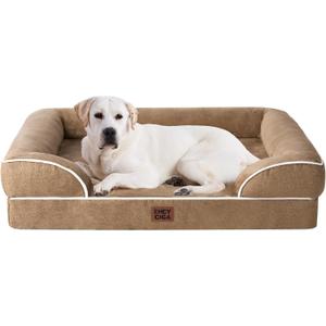 EHEYCIGA Orthopedic XXL Dog Bed, Waterproof Washable XL Big Pet Bed 46"