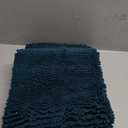 Muddy Mat® | Super Absorbent Door Mat Indoor, Microfiber Quick Dry Chenille Entryway Rug, Non-Slip Front Door Mat, Indoor Mats for Entryway, Machine Washable Pet Rug, Atlantic Blue 24"x72"