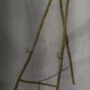 Gold Easel Stand for Sign, Heavy Duty Easel, 4 Tier Adjustable Art Easel for Painting, Wedding Sign 2pc