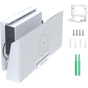 Star-Link Gen 3 Router Mount, All-in-One Star Link Standard V3 Router Wall Mounting for Starlink V3 Mesh Router & Gen3 Power Supply, Space-Saving Bracket Mount Kit- LM-3C