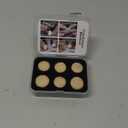 Duvet Pins and Clips  Double-Sided Fasteners to Secure Comforter in Cover, Soft Linen Duvet Cover Clips for Quilts, Cushions, and More (6, Light Brown)