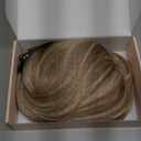 LONAI Copper Red Wigs for Women 24" Long Red Middle Part Layered Wig Synthetic Hair Wig for Daily Use Party Cosplay