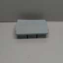 Nax Caki Large Ice Cube Tray with Lid Pack of 2, Stackable Big Silicone Square Ice Cube Mold for Whiskey Cocktails Bourbon Soups Frozen Treats, BPA Free