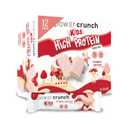 Power Crunch Kids Protein Wafer Bars High Protein Snacks with Delicious Taste, Strawberry Shortcake 1.13 Ounce (12 Count) (EXP 12/12/26)
