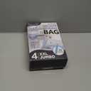 Cozy Essential Vacuum Storage Bags, 80% Compression Vacuum Seal Space Saver Plastic Packaging Bags for Clothes, Blankets, Pillow, Bedding, Comforters, Sealer Clothing Storage,4 XXL Jumbo