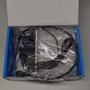 Portable Voice Amplifier for Teachers, 2200mAh Rechargeable Personal Amplifier Mic PA System Headset Microphone with Speaker for Teachers, Training, Meeting, Tour Guide, Yoga, Classroom (Black)