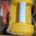 15 Gallon Fuel Caddy Portable Fuel Transfer Tank with LE Siphon Pump & 10ft Delivery Hose  Diesel & Gasoline Fuel Tank On Wheels for Cars, Lawn Mowers, ATVs & Boats - Yellow