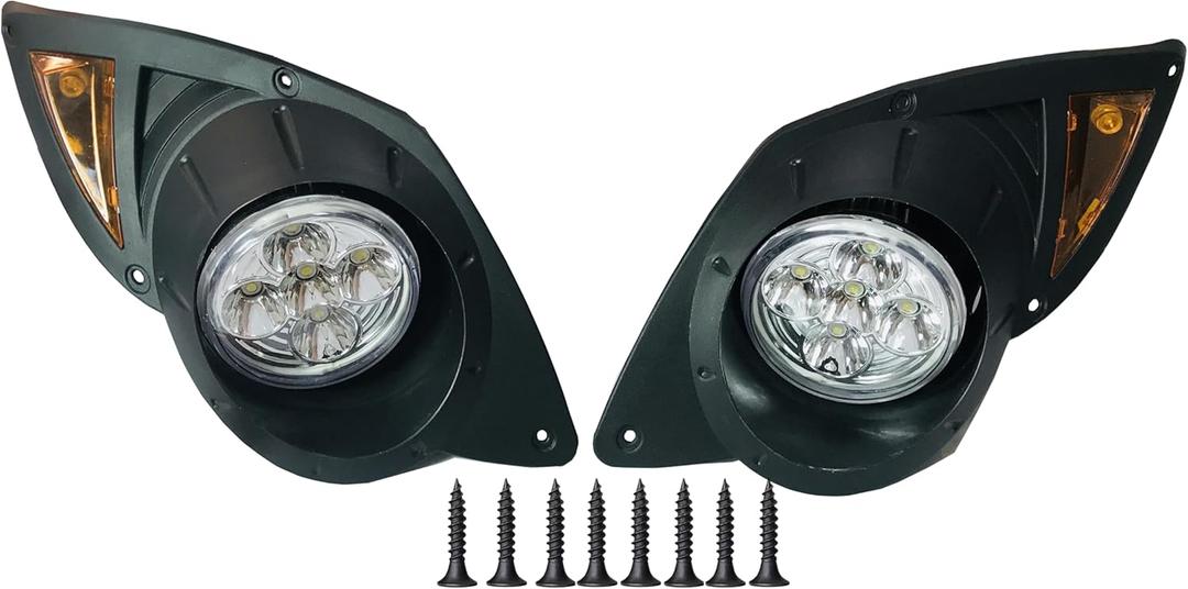 Golf Cart Light Compatible Yamaha G29 LED Headlight | Yamaha Driver G29 light replacement for 2007&UP golf cart headlights only Golf Cart Light Compatible Yamaha G29 LED Headlight | Yamaha Driver G29 light replacement for 2007&UP golf cart headlights only