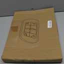 Yieach Clear Refrigerator Lazy Susan Turntable,15.7''x11.8'',Rectangular Fridge Turntable Organizer,Large Rotating Fridge Tray for Kitchen,Countertop,Pantry,Cabinet,Jars and Condiment Organizer,1 Pack