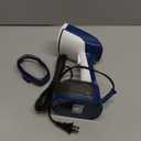 Sunbeam 1200W Steam Burst Handheld Steamer for Clothes, Dual Steam Settings, 30-Second Fast Head-Up, Bristle Brush Attachment, White and Blue Finish (One Size)