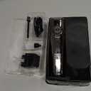 Vacuum Beard Trimmer for Men, New Version Adjustable Precision Trimming Length with 2 Comb, Electric Cordless Vacuum Trimmer for Beard, Waterproof and Rinses Easy, Blades for Skin fit (Rose Silver)