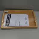 KKTONER Bamboo Bed Table Tray Breakfast Tray with Folding Legs Bed Tray for Eating and Laptop Serving Trays for Bedroom Snack Tray Bed Table Drawing Table (40)