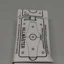 SANKINS Swinging Shed Door Latch, Barn Door Latch for Interior & Exterior, Heavy Duty Gate Door Latch Shed Door Handle, Double Sided Gate Latch for Wooden Fence, Shed Door, Vinyl, Metal Gates