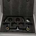 BWE Kitchen Faucet Wall Mount Commercial Sink Faucet Kitchen Utility Laundry 8 Swivel Spout 2 Dual Handle Restaurant Chrome Mixer Tap